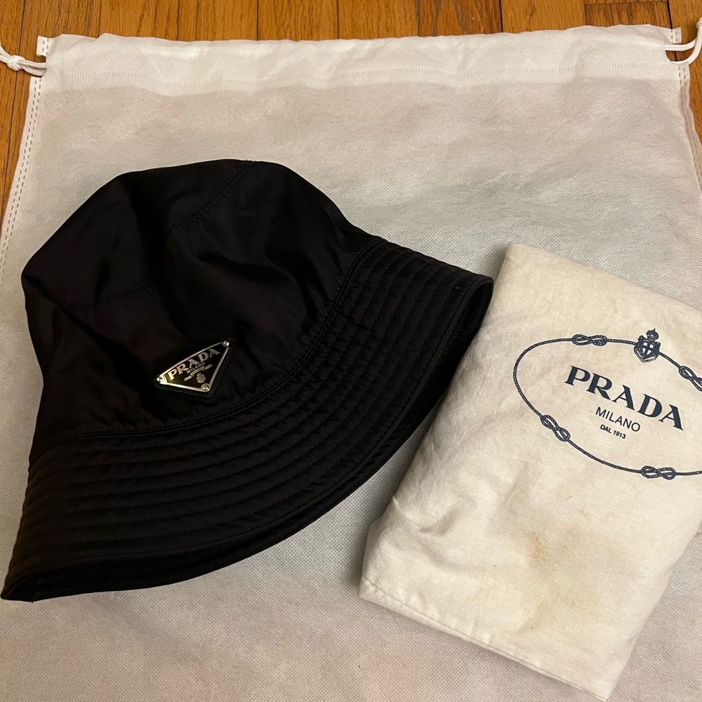 Prada nylon bucket hat